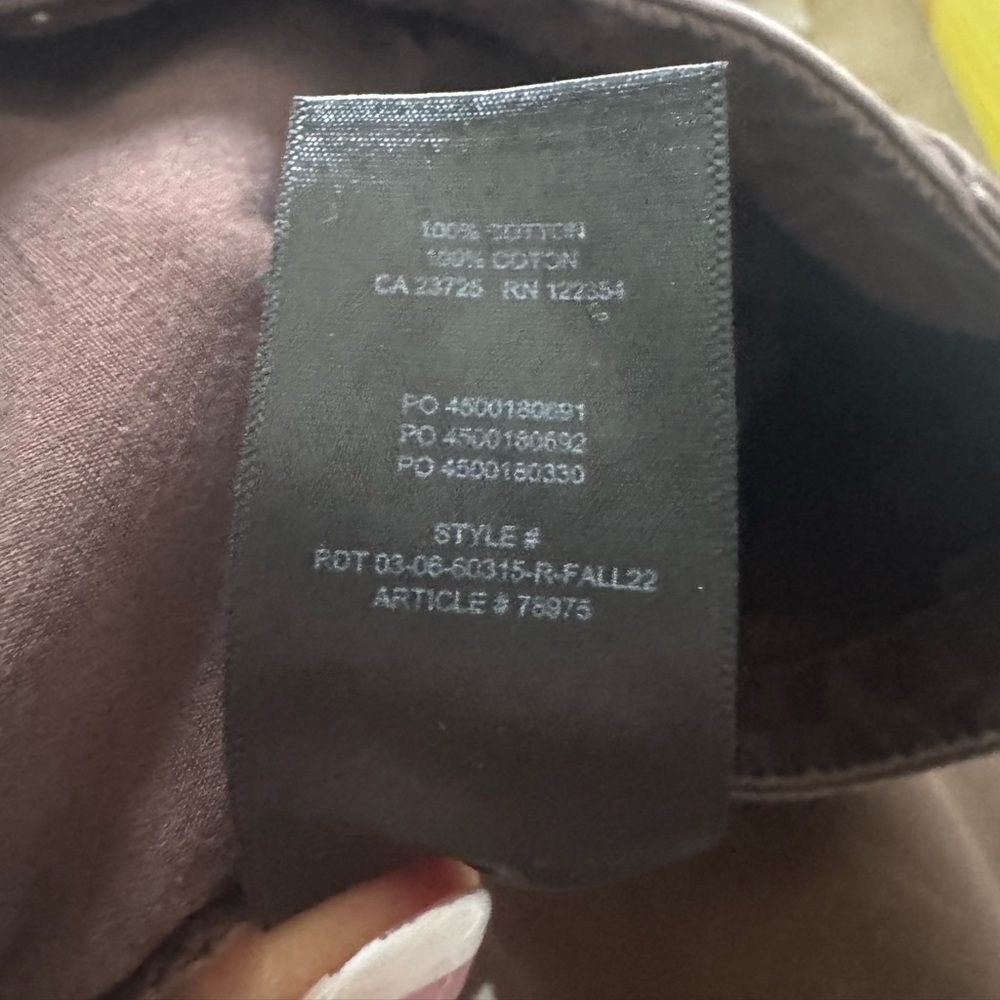 Aritzia TNA Women’s Greenwich Carpenter Pants Workwear Brown Size 6 - Picture 10 of 15